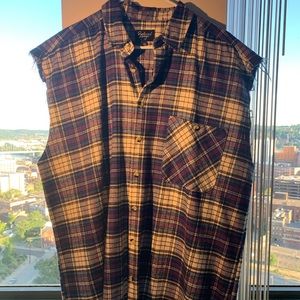 Reclaimed Vintage inspired oversized sleeveless